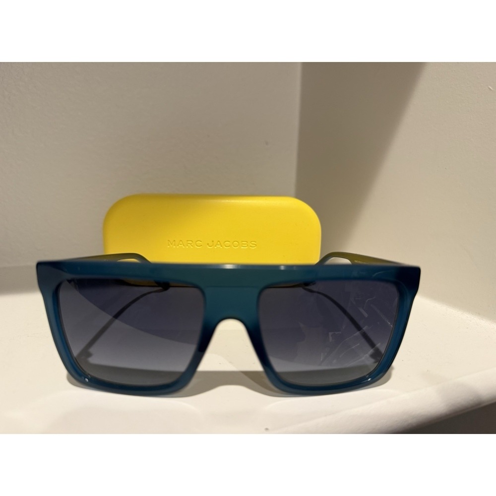 Marc Jacobs MARC 639/S PJP9O Oversized Square Blue/Gray Tinted UV400 57-18